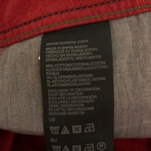 Tommy Hilfiger Corduroy Mini Skirt - Size 10 - Picture 4 of 4